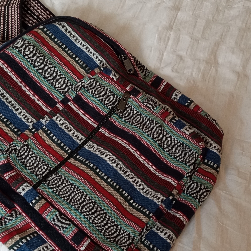 Colorful Patterned Women's Backpack